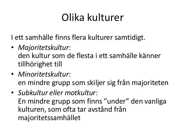 hur påverkas vi av olika kulturer hur påverkas vi av olika kulturer